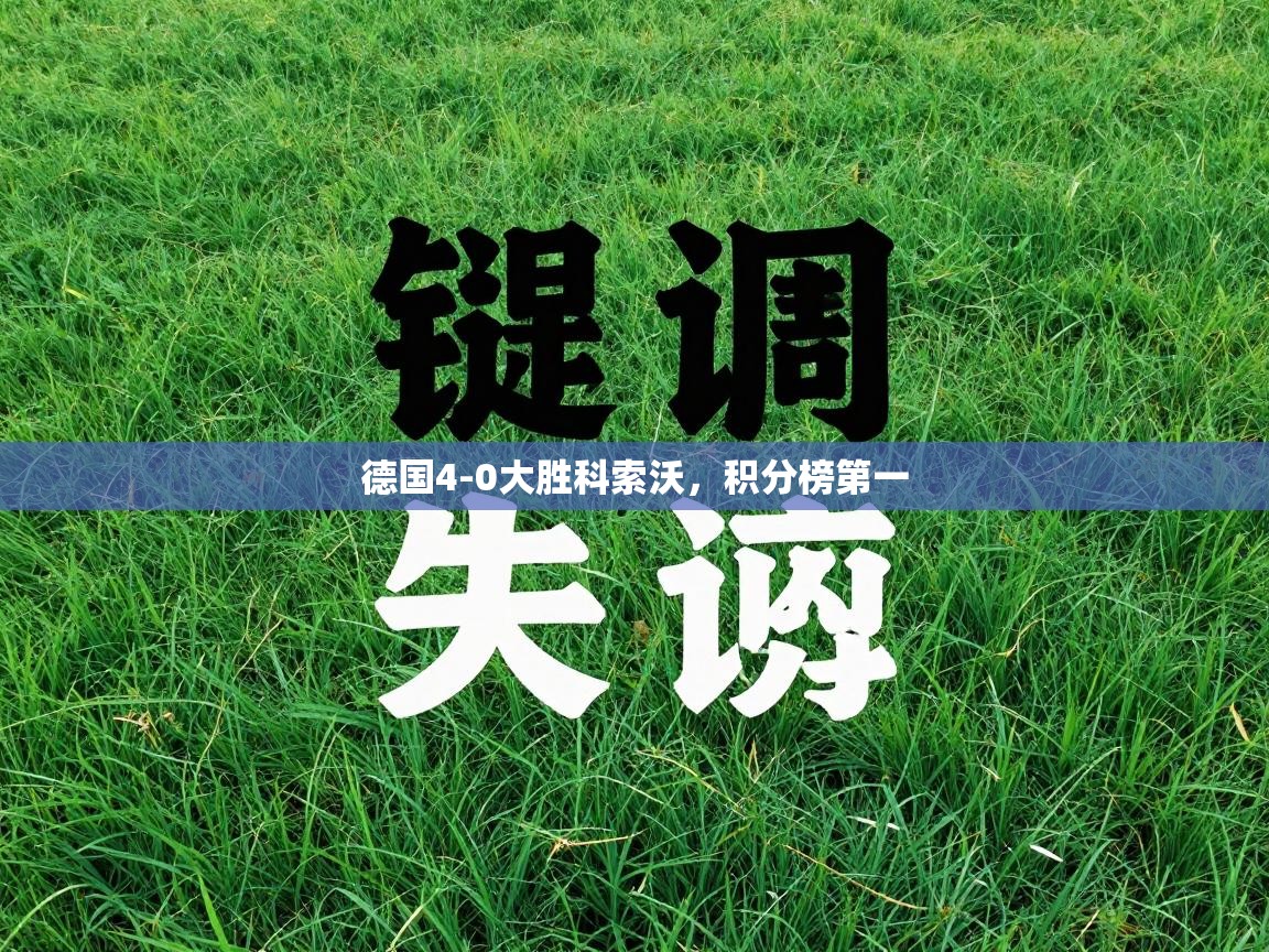 德国4-0大胜科索沃，积分榜第一